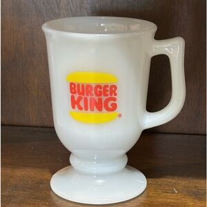 Vintage BurgerKing advertising mug
